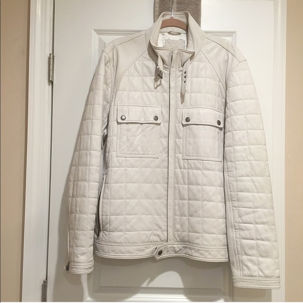 Men’s Michael Kors Leather Jacket